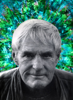 Timothy Leary vs Inner world - 75x100cm - 1500 euros