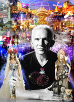 Jean-paul Gaultier vs Paris - 75x100cm - 1500 euros