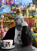 Moby vs New-York - 75x100cm - 1500 euros