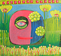 Le Jardinier - 60x60cm - 450 euros