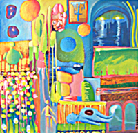 Transe 01 - 70x70cm - 600 euros