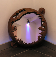 Le passage sur un autre monde - 75x75cm - 580 euros