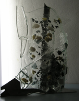 Buste Homme,Papier chocolat - 32x32cm - 395 euros