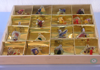 Bagues - environ 4x2cm - 17ex unique - 18 euros pièce