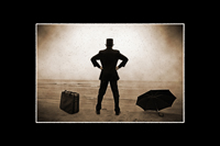 Le doute- 60cm x42cm cadre 81cm x 62cm - 250 euros