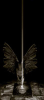 L’Ange noir - 123 x 51 cm - 30 ex - 650 euros