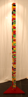 TOTEM ARLEQUINS - 198 x 25 x 7 cm - 2000 euros